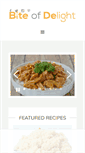 Mobile Screenshot of biteofdelight.net